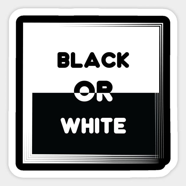 black or white Sticker by iuz